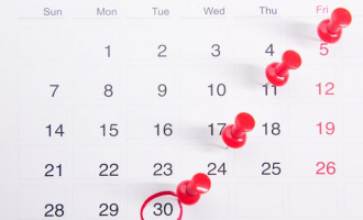 Comment éviter de voir l'horaire sur la date d'un événement ?
