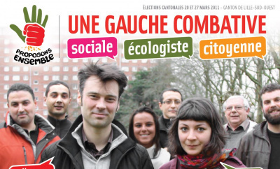 Cantonales 2011 - Campagne d'Hugo Vandamme
